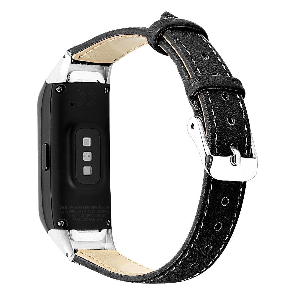 Samsung Galaxy Fit Lederarmband Schwarz