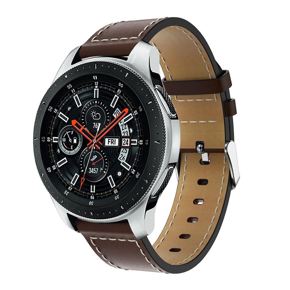 Samsung Galaxy Watch 46mm Lederarmband Braun