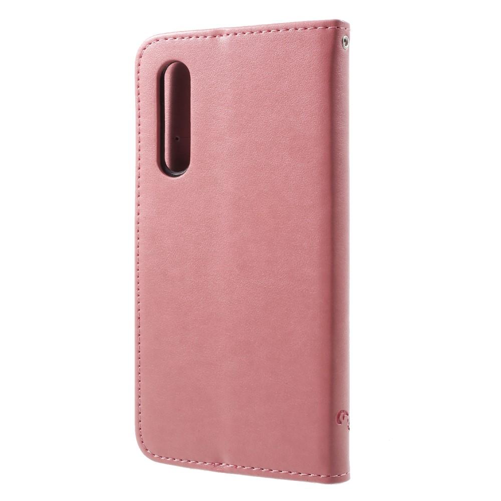 Huawei P20 Pro Handyhülle mit Schmetterlingsmuster, Rosa
