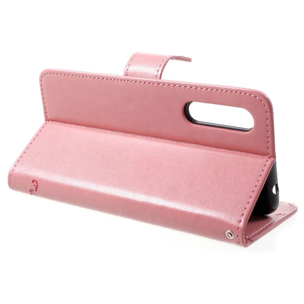 Huawei P20 Pro Handyhülle mit Schmetterlingsmuster, Rosa