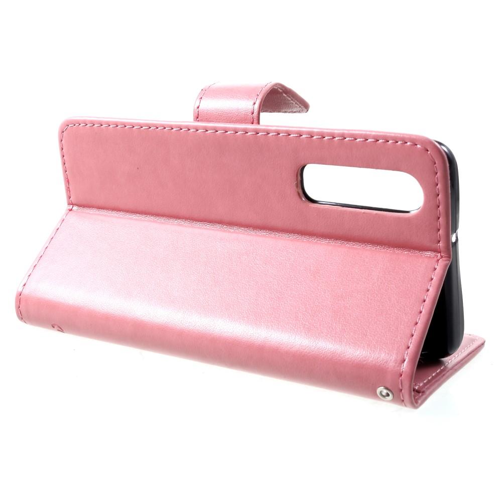 Huawei P30 Handyhülle mit Schmetterlingsmuster, Rosa