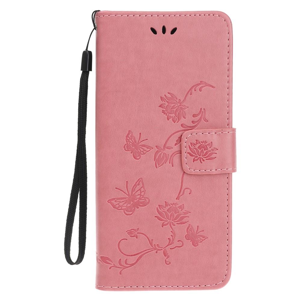 Apple iPhone 11 Pro Handyhülle mit Schmetterlingsmuster, Rosa