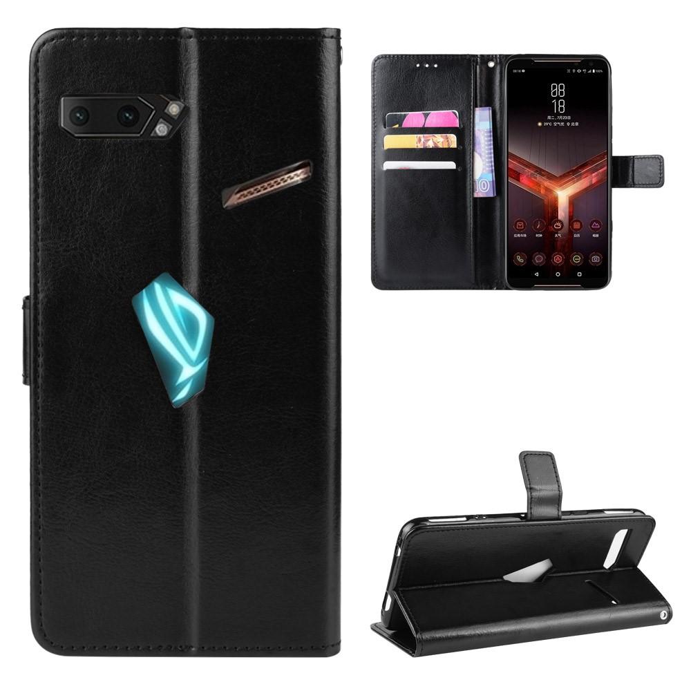 Asus ROG Phone II Ledergeldbörse Schwarz