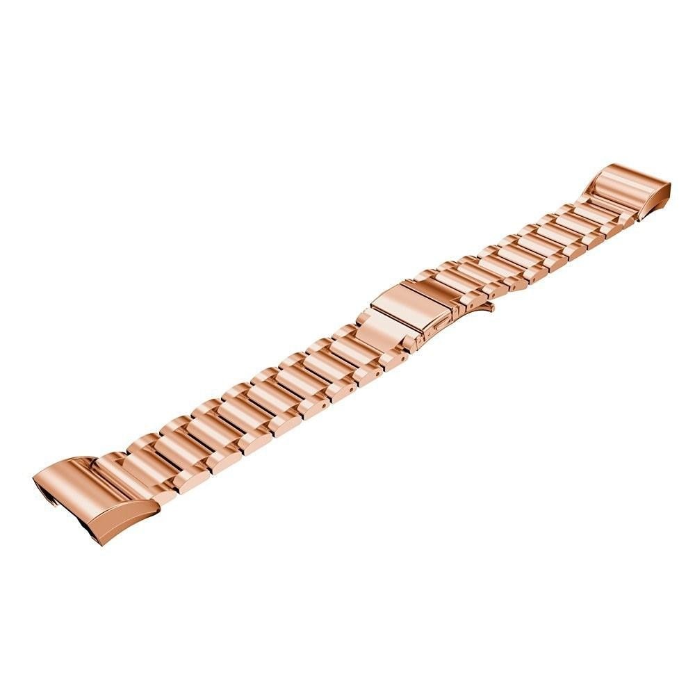 Fitbit Charge 2 Armband aus Stahl Roségold