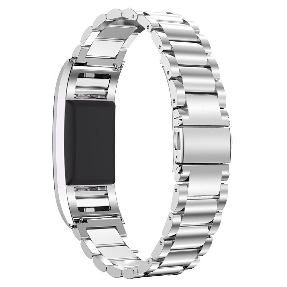 Fitbit Charge 2 Armband aus Stahl Silber