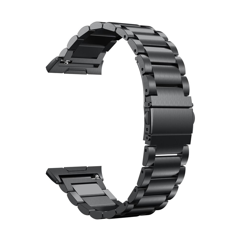 Fitbit Ionic Armband aus Stahl Schwarz