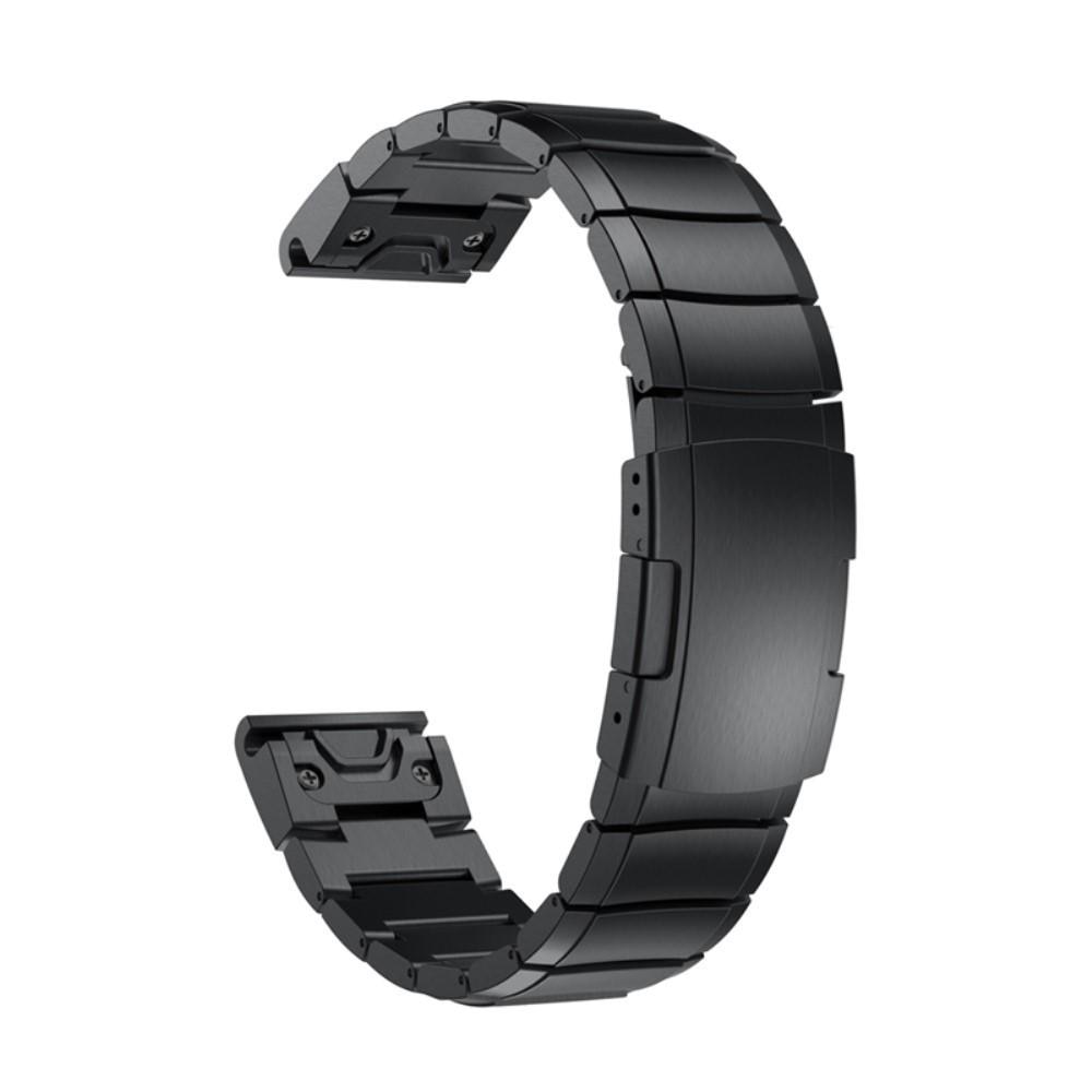 Garmin Fenix 7X Gliederarmband schwarz