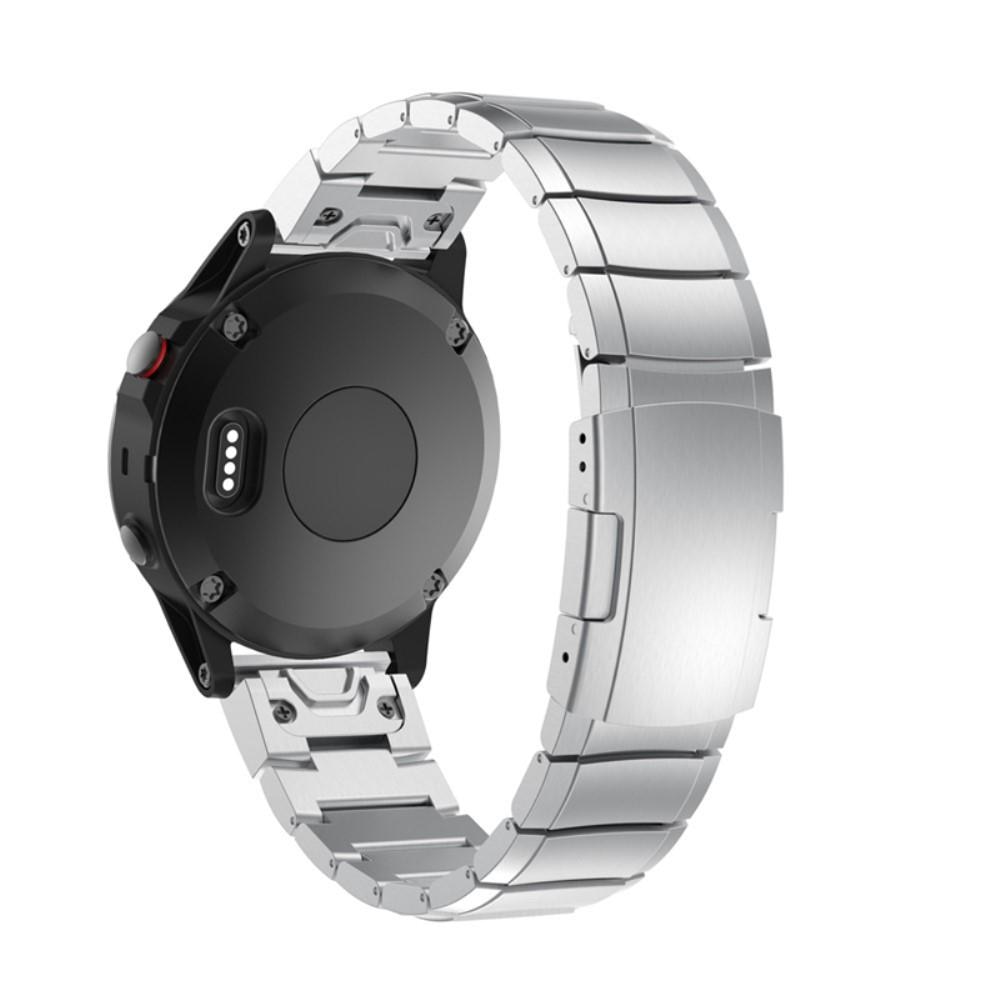 Garmin Fenix 7 Gliederarmband silber