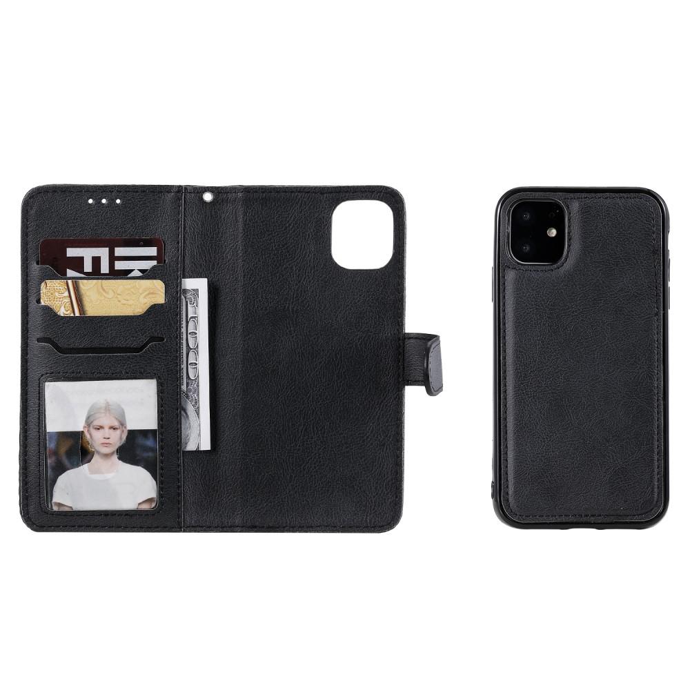 iPhone 11 Magnetische Handytasche Schwarz