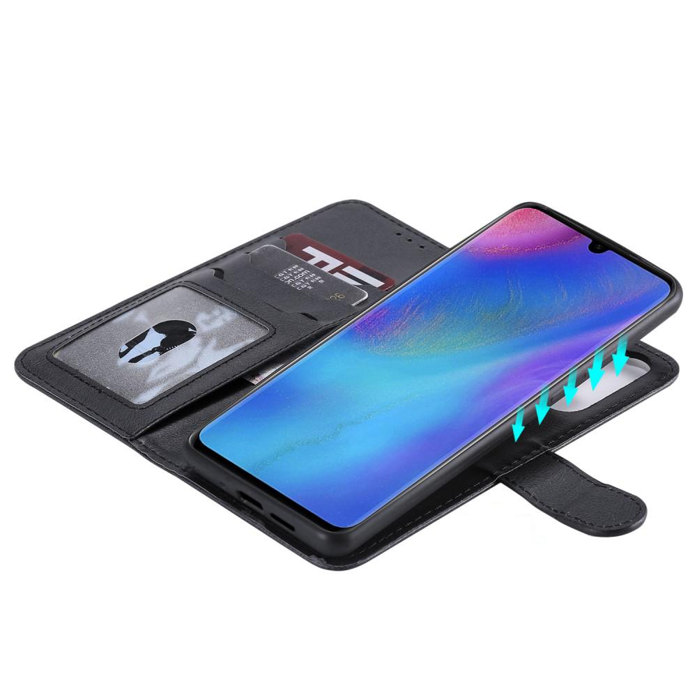 Huawei P30 Pro Magnetische Handytasche Schwarz