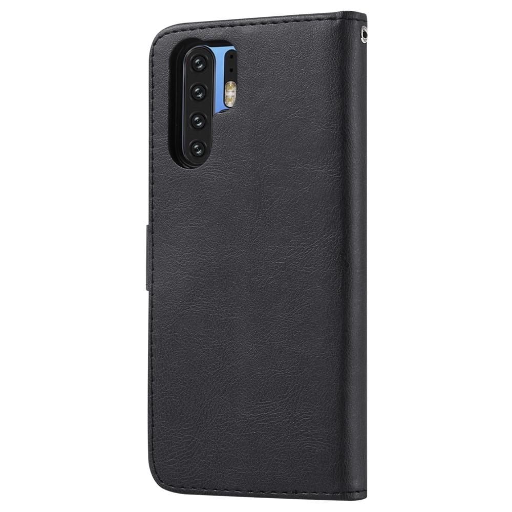 Huawei P30 Pro Magnetische Handytasche Schwarz