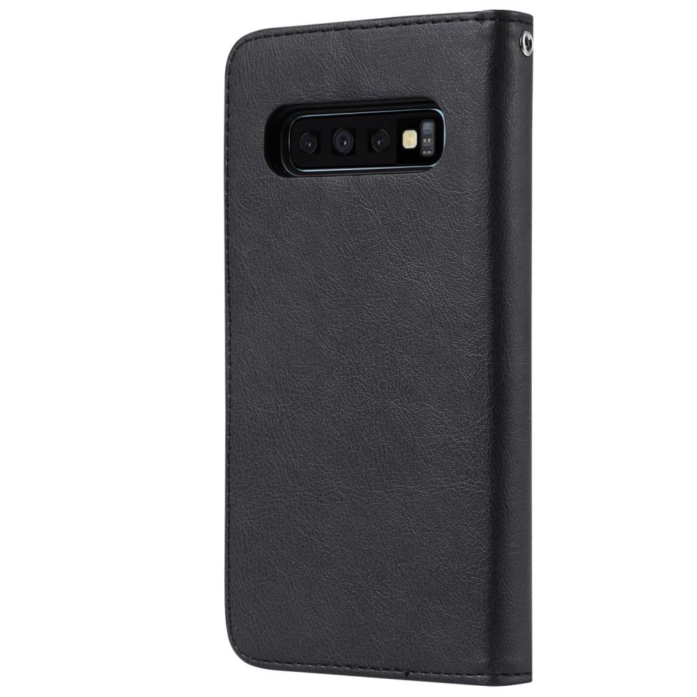 Samsung Galaxy S10 Magnetische Handytasche Schwarz