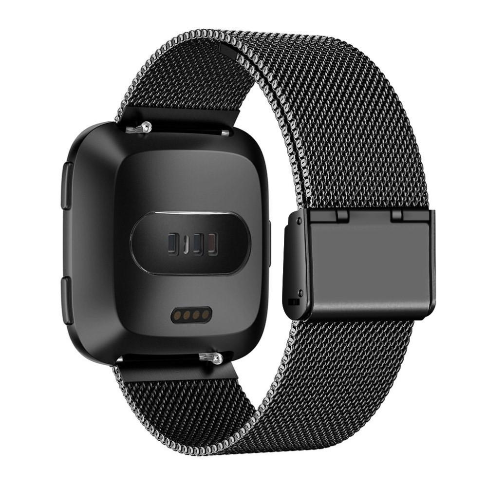 Fitbit Versa/Versa 2 Mesh-Armband Black