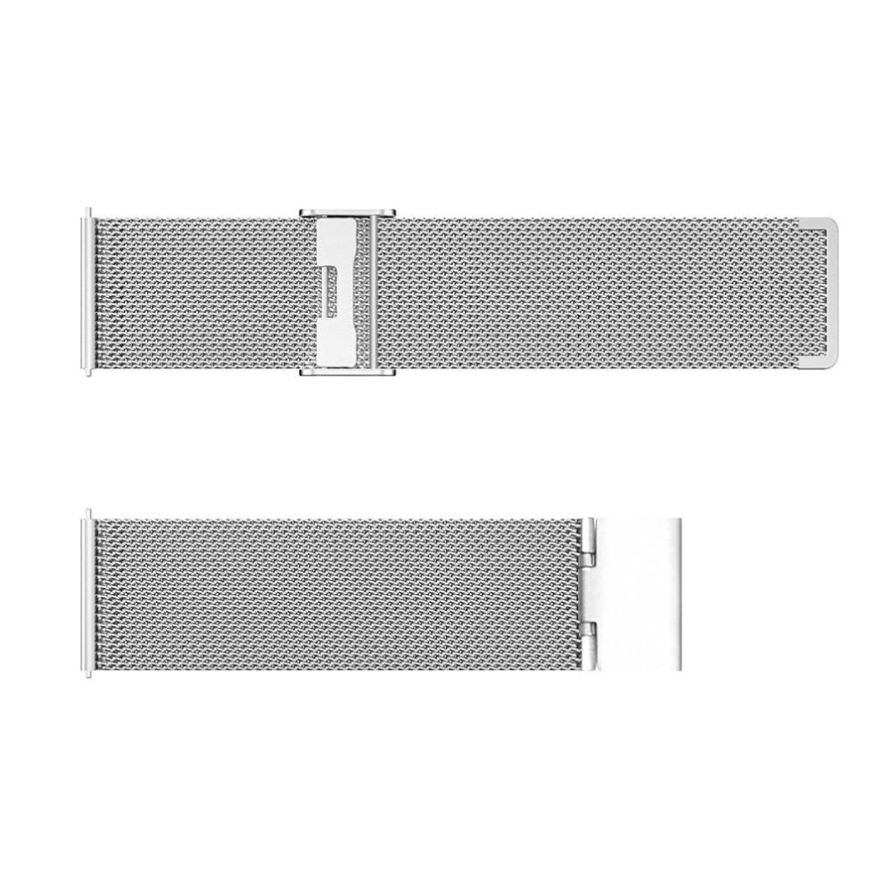 Fitbit Versa/Versa 2 Mesh-Armband Silber