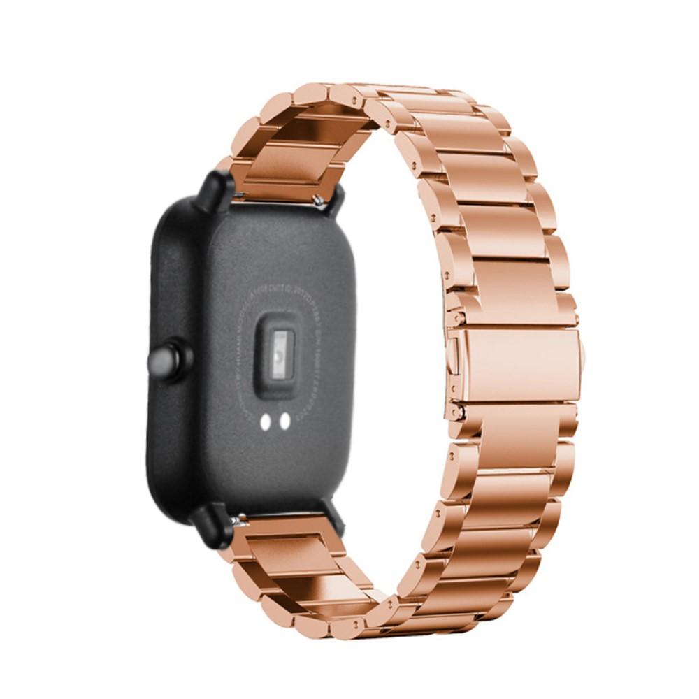 Xiaomi Amazfit GTS Armband aus Stahl Roségold