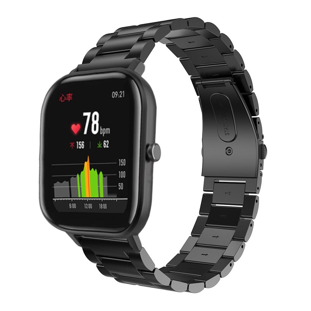 Xiaomi Amazfit GTS Armband aus Stahl Schwarz