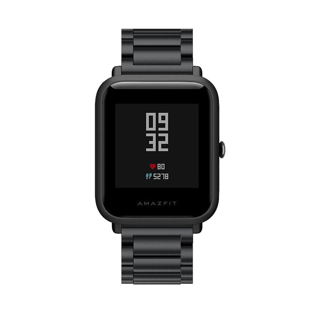 Xiaomi Amazfit GTS Armband aus Stahl Schwarz