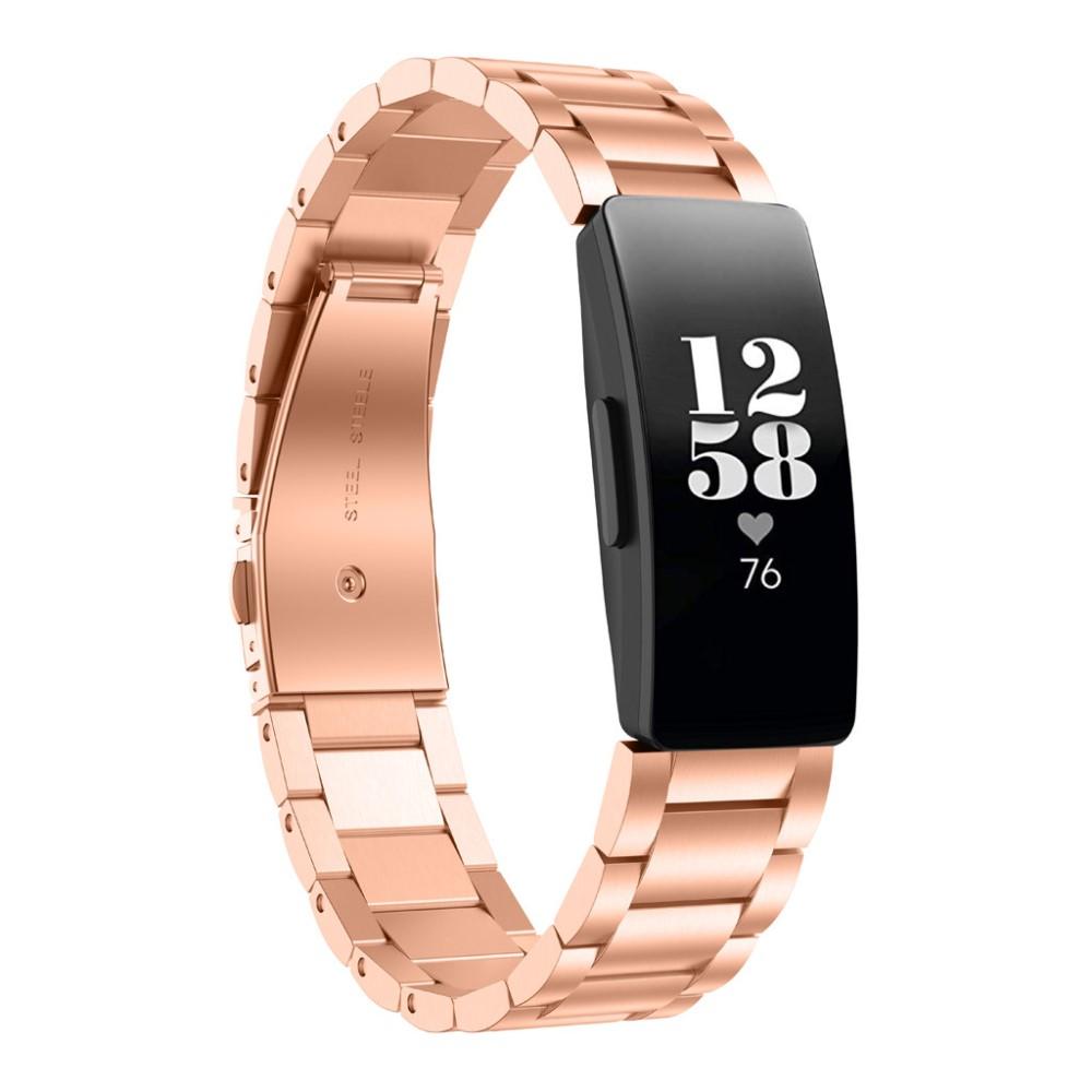 Fitbit Inspire/Inspire HR/Inspire 2 Armband aus Stahl Roségold