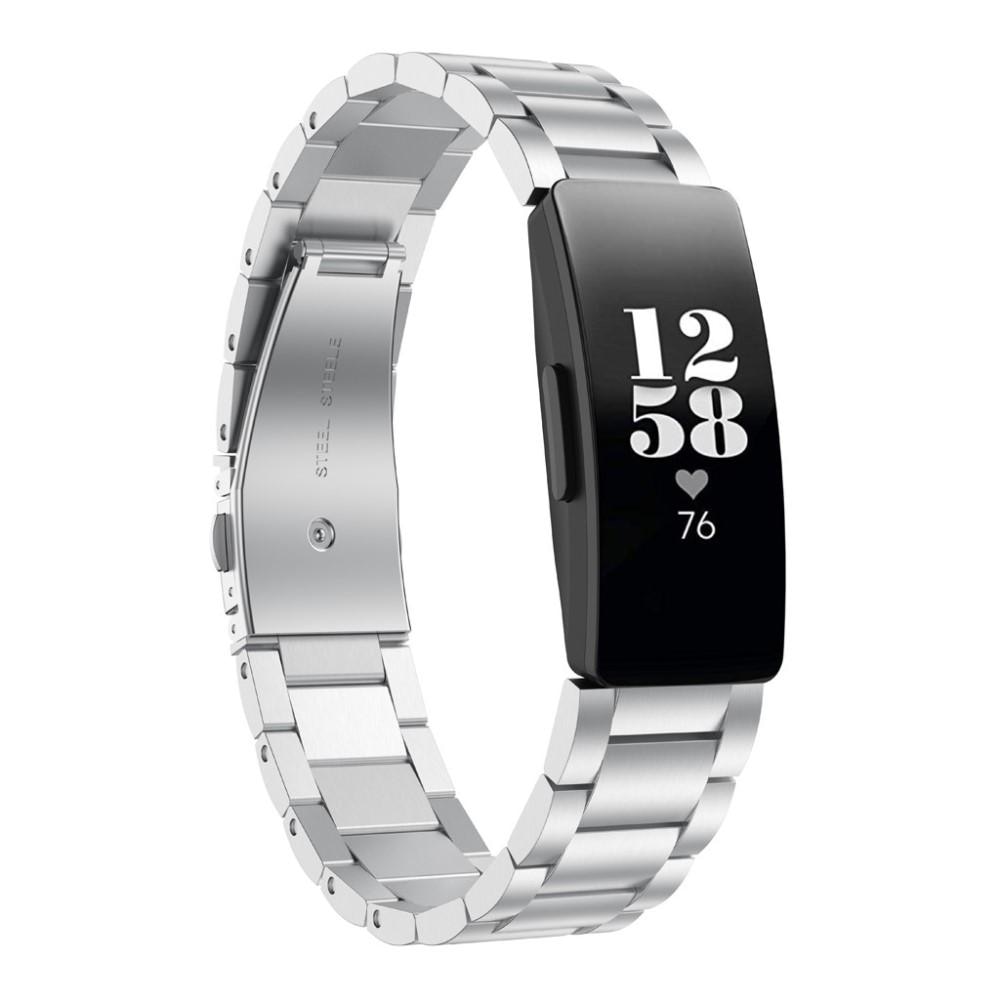 Fitbit Inspire/Inspire HR/Inspire 2 Armband aus Stahl Silber