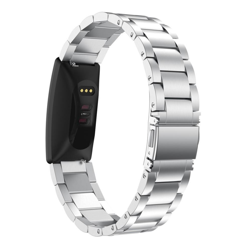 Fitbit Inspire/Inspire HR/Inspire 2 Armband aus Stahl Silber