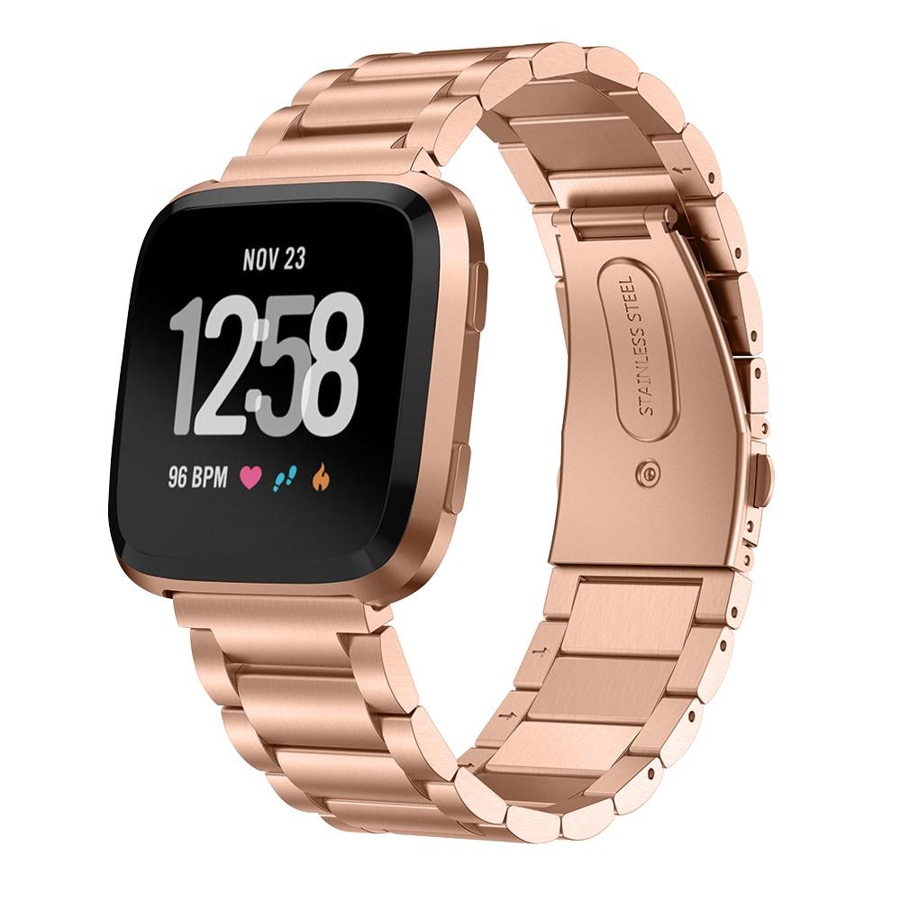 Fitbit Versa/Versa 2 Armband aus Stahl Roségold