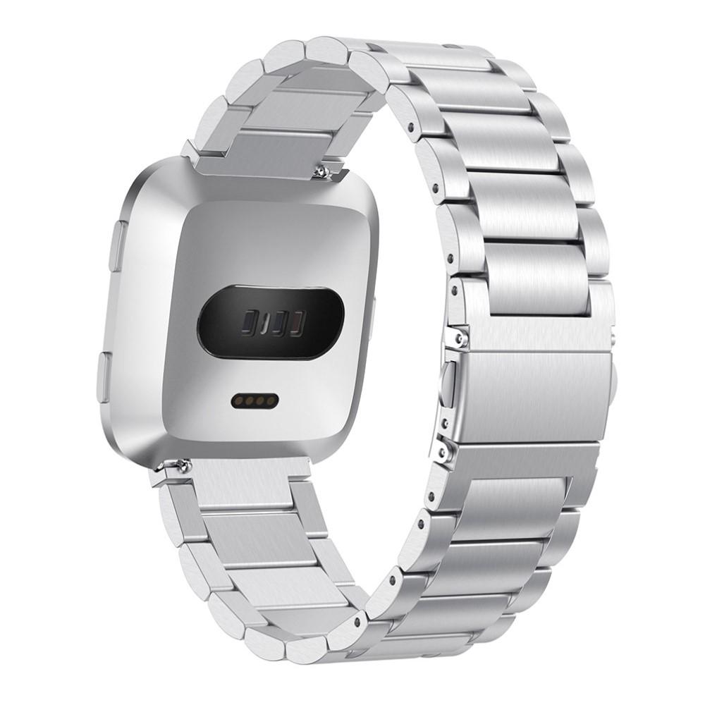 Fitbit Versa/Versa Lite/Versa 2 Armband aus Stahl Silber