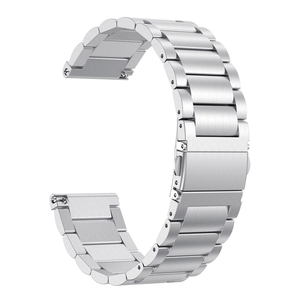 Fitbit Versa/Versa Lite/Versa 2 Armband aus Stahl Silber