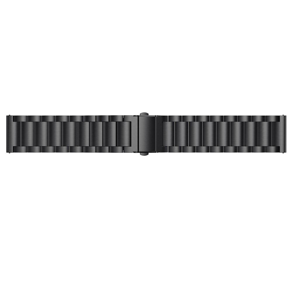 Fitbit Versa/Versa Lite/Versa 2 Armband aus Stahl Schwarz