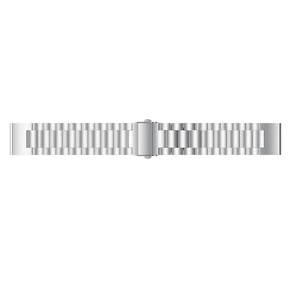 Garmin Fenix 5/5 Plus/Forerunner 935/945 Armband aus Stahl Silber