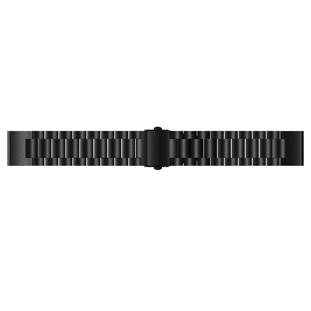 Garmin Forerunner 935/945/955/965 Armband aus Stahl Schwarz