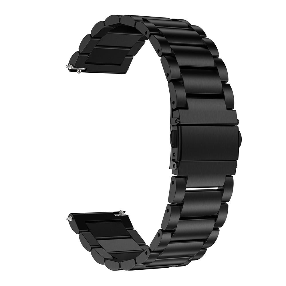 Garmin Forerunner 245/645 Armband aus Stahl Schwarz