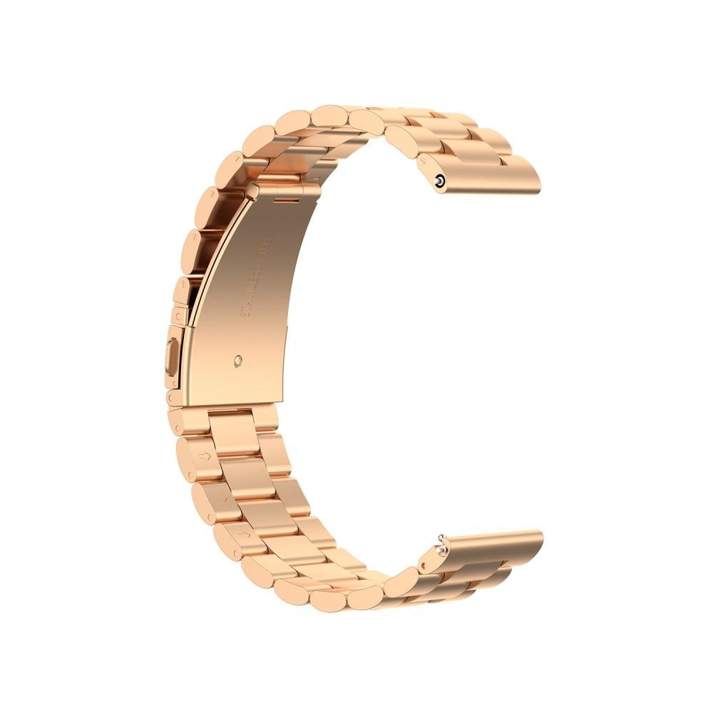 Garmin Vivoactive 3/Venu/Venu 2 Plus Armband aus Stahl Roségold