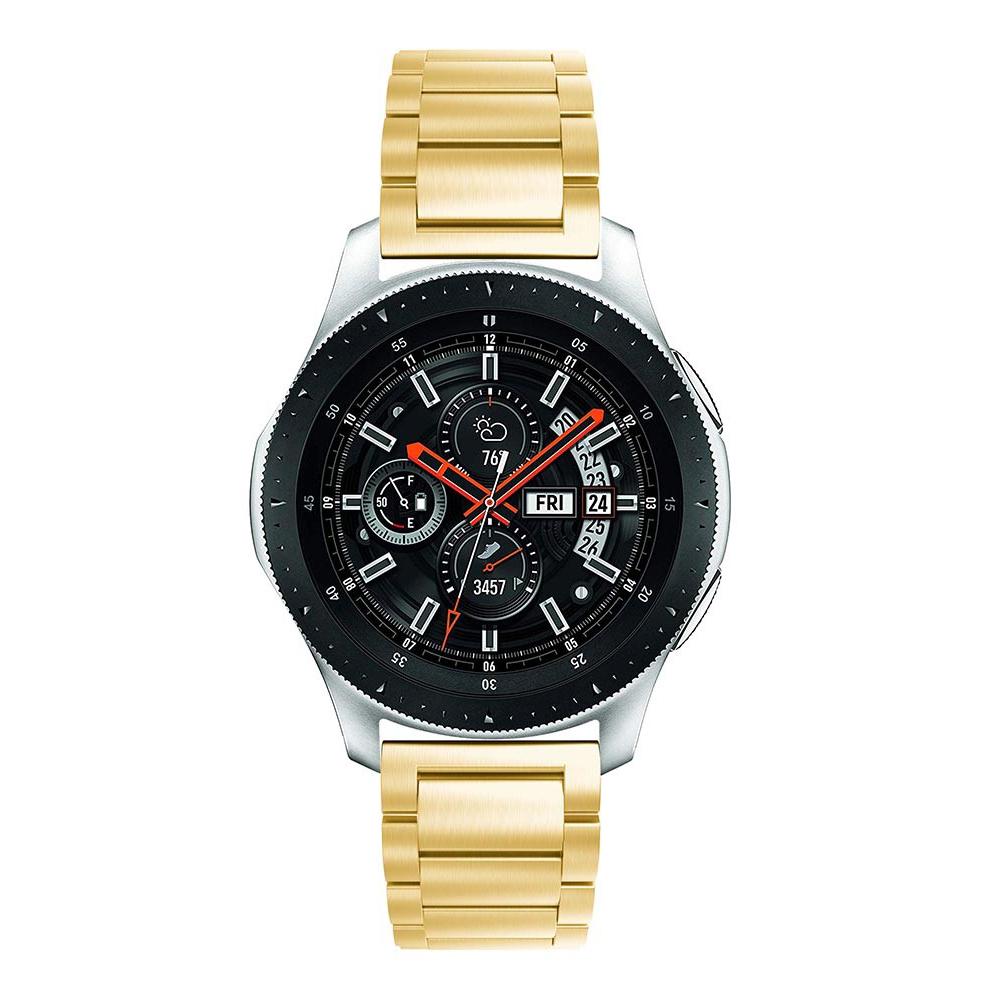 Samsung Galaxy Watch 46mm Armband aus Stahl Gold