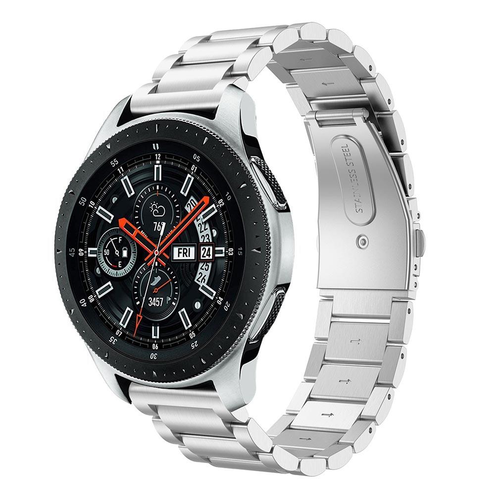 Samsung Galaxy Watch 46mm Armband aus Stahl Silber