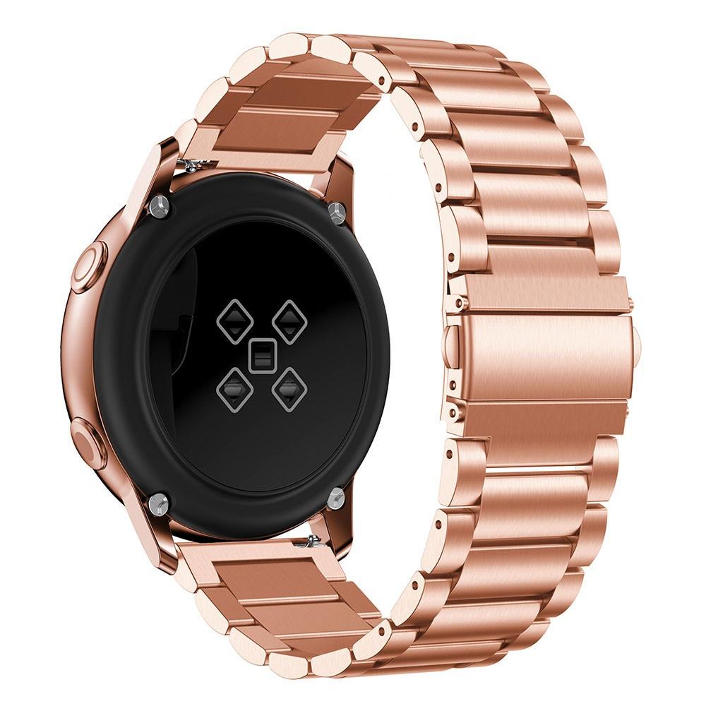 Samsung Galaxy Watch Active Armband aus Stahl Roségold