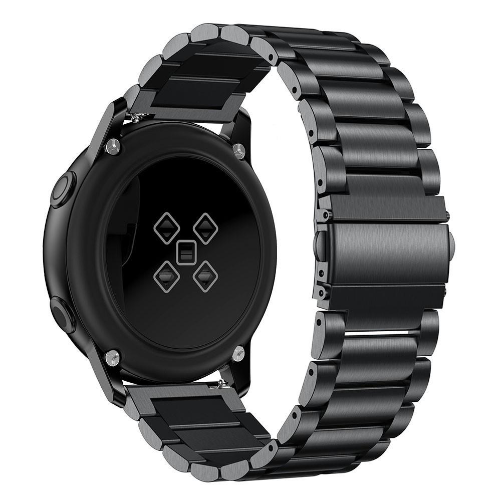 Samsung Galaxy Watch Active Armband aus Stahl Schwarz