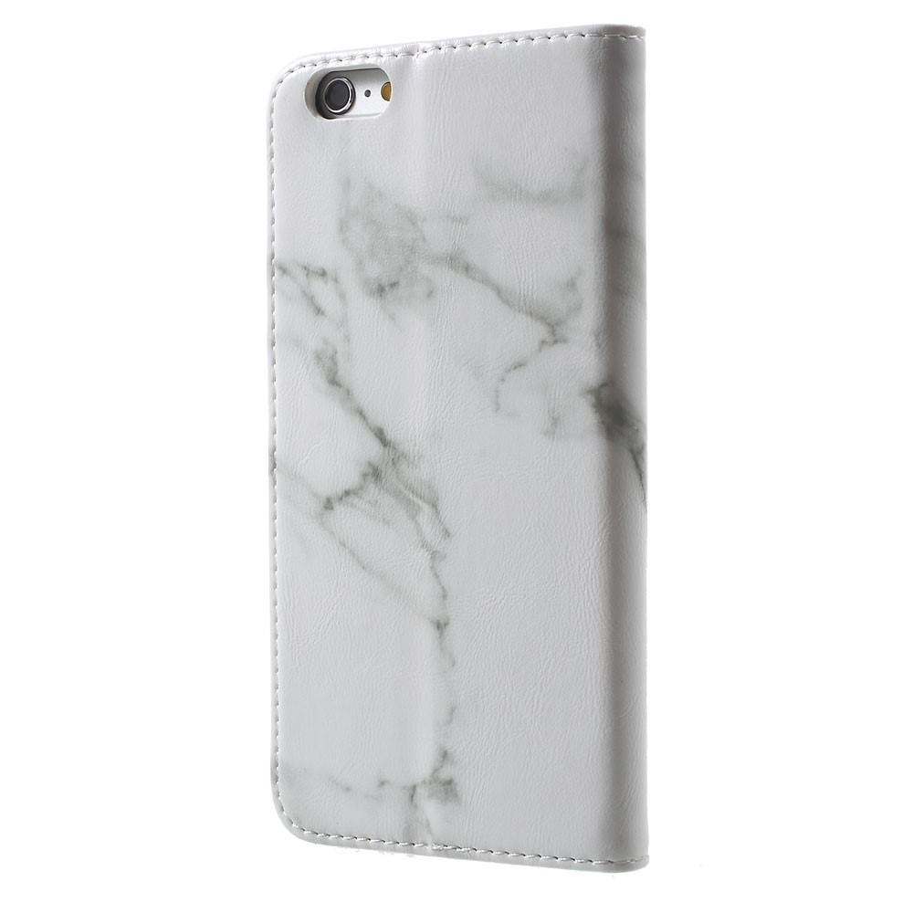 iPhone 6/6S Handytasche White Marble