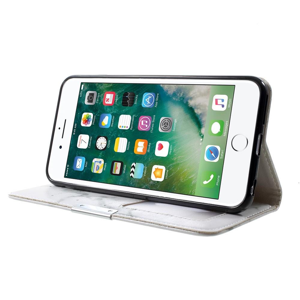 iPhone 6/6S Handytasche White Marble