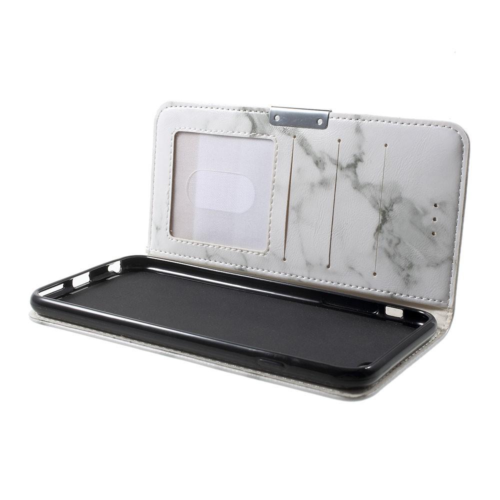 iPhone 6/6S Handytasche White Marble