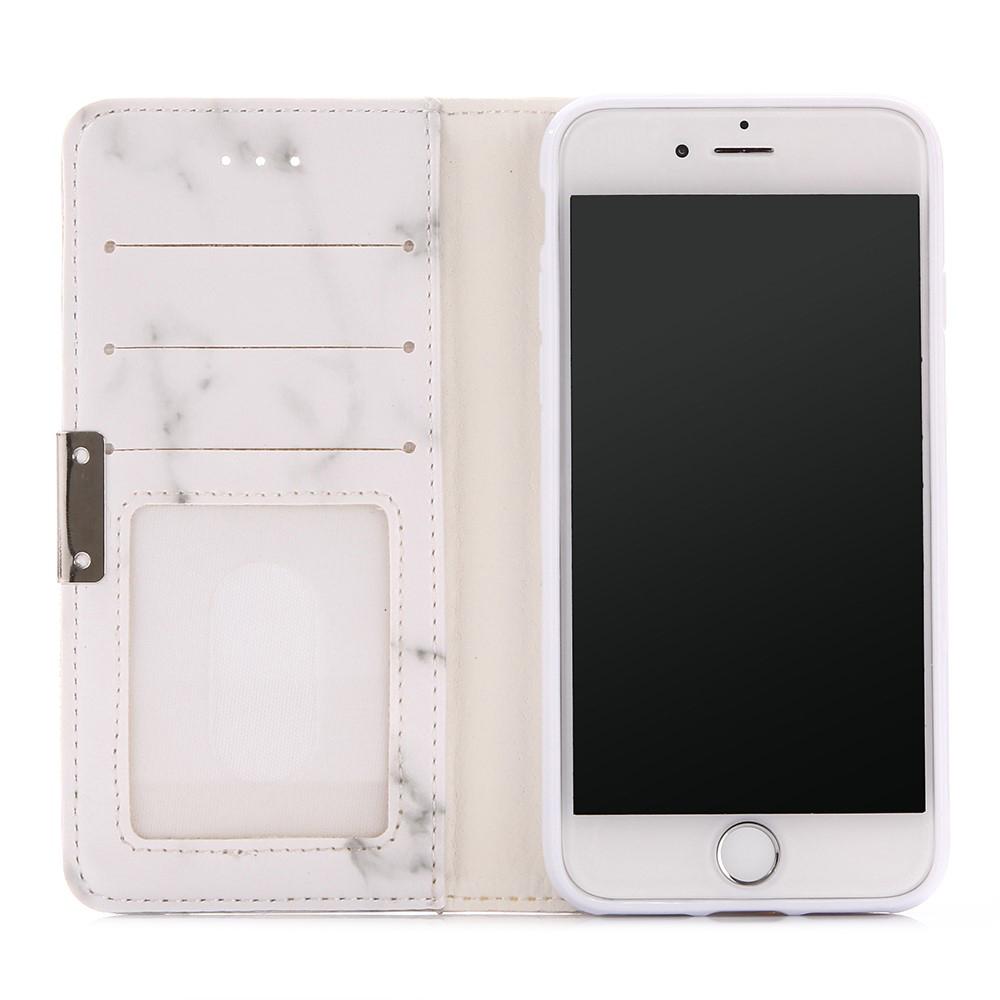 iPhone SE (2020) Handytasche White Marble