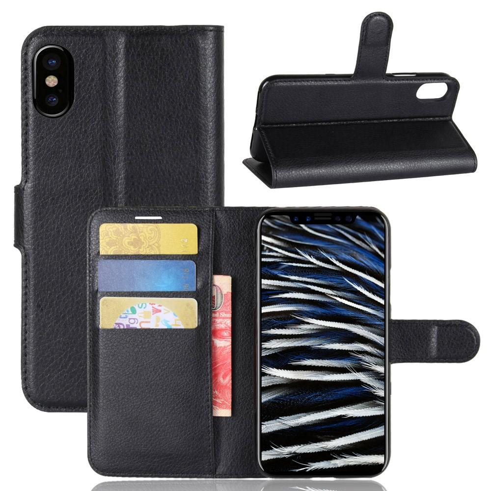 iPhone X/XS Handytasche Schwarz