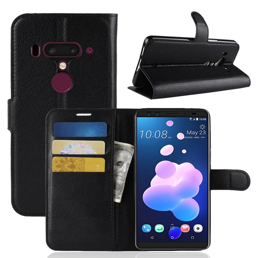 HTC U12+ Handytasche Schwarz