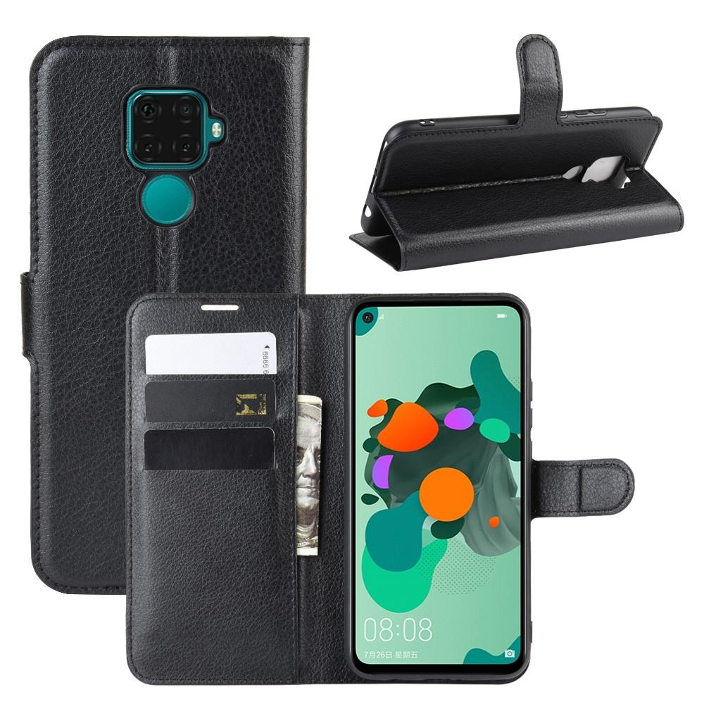 Huawei Mate 30 Lite Handytasche Schwarz