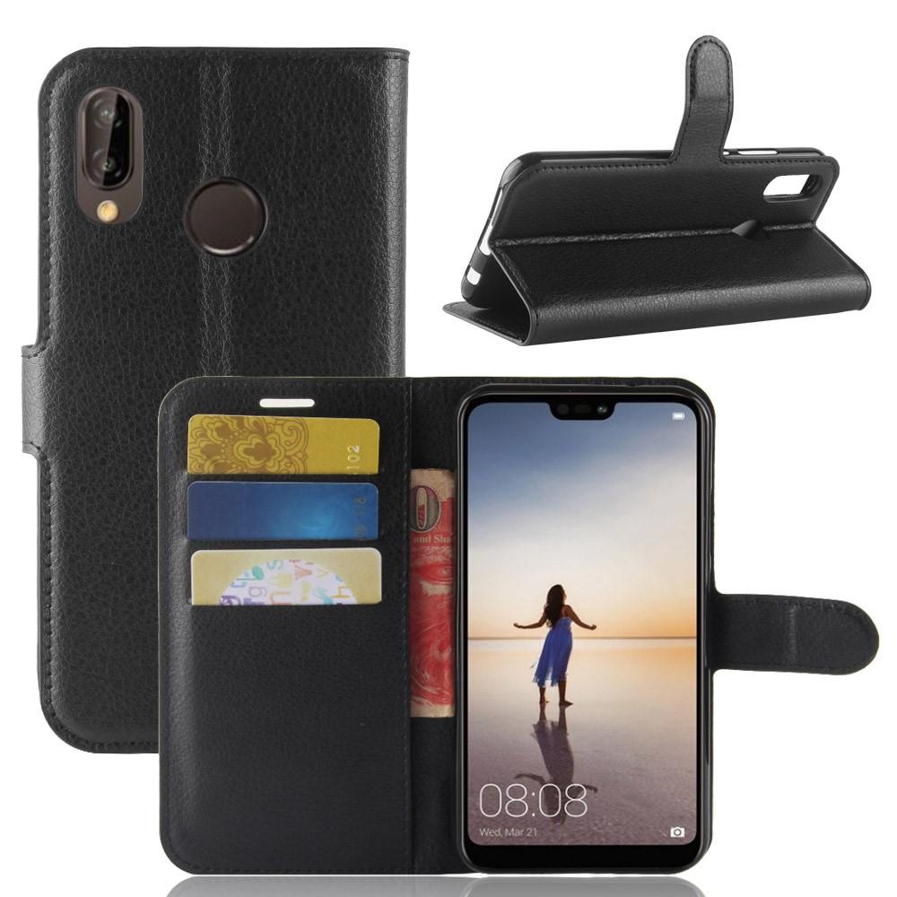 Huawei P20 Lite Handytasche Schwarz