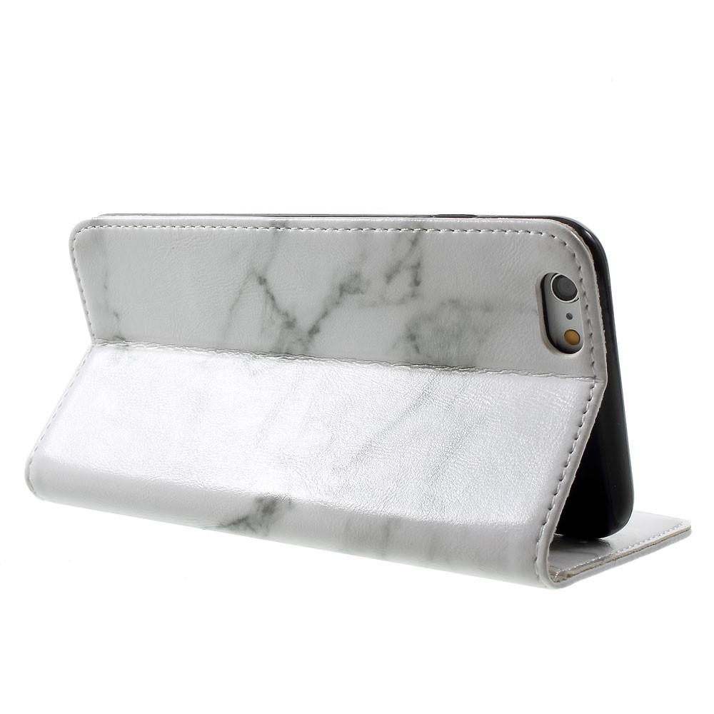 iPhone 6 Plus/6S Plus Handytasche White Marble