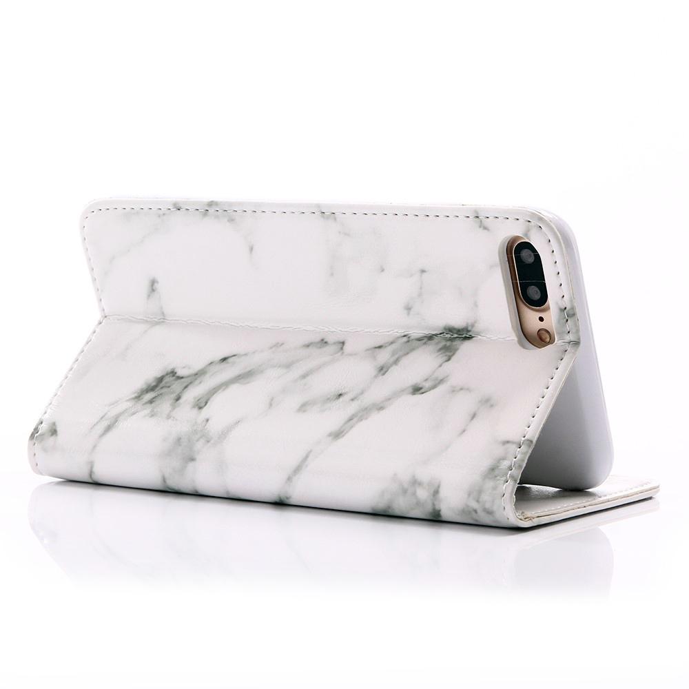 iPhone 7 Plus/8 Plus Handytasche White Marble