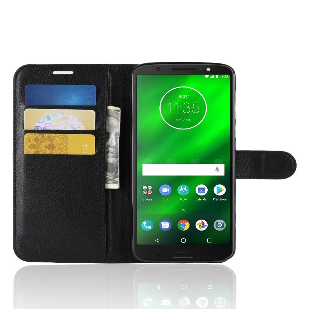 Motorola Moto G6 Plus Handytasche Schwarz