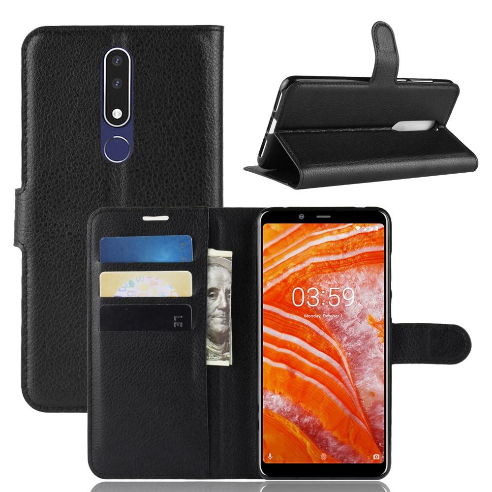 Nokia 3.1 Plus Handytasche Schwarz