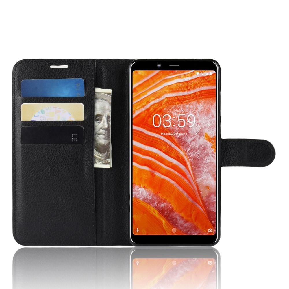 Nokia 3.1 Plus Handytasche Schwarz