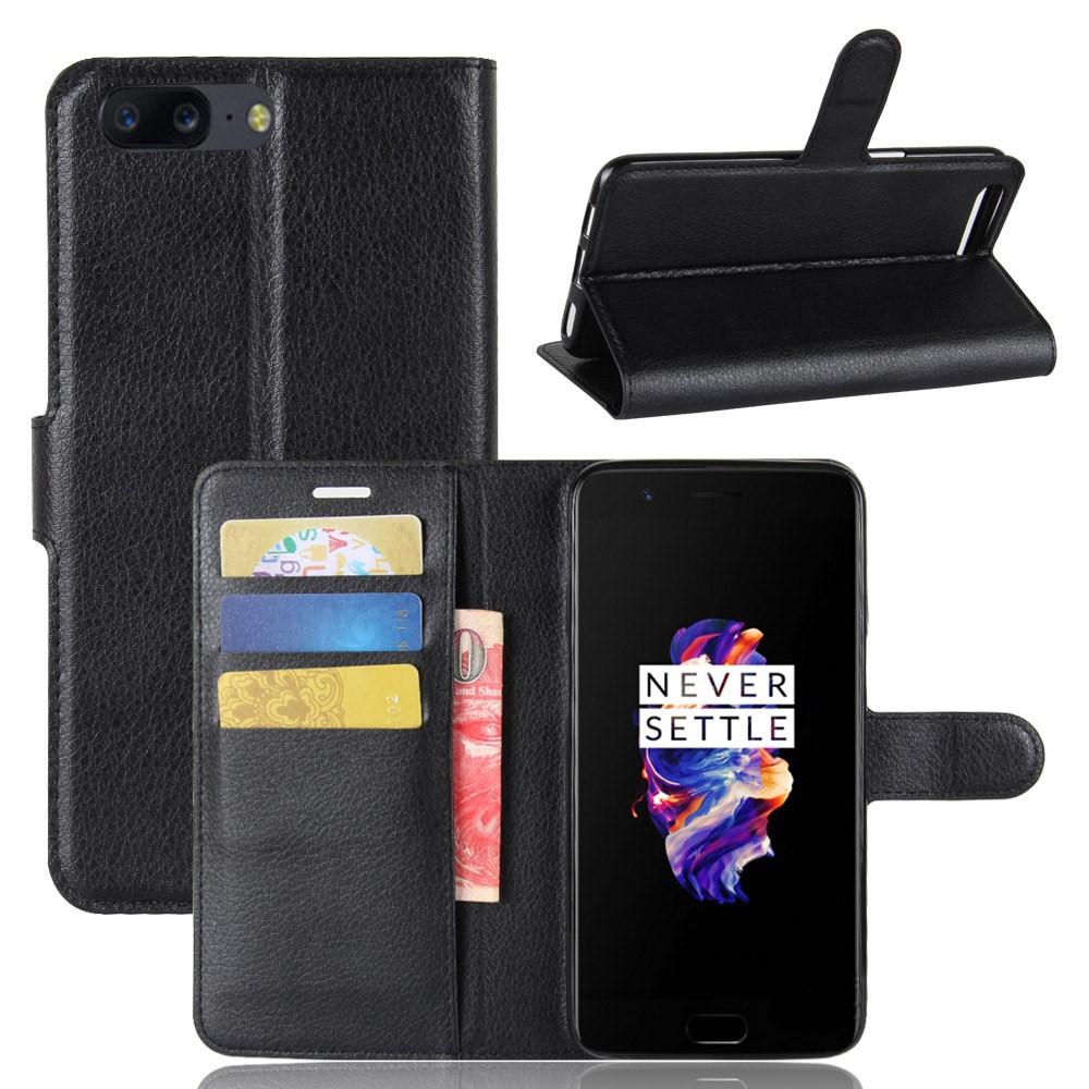 OnePlus 5 Handytasche Schwarz